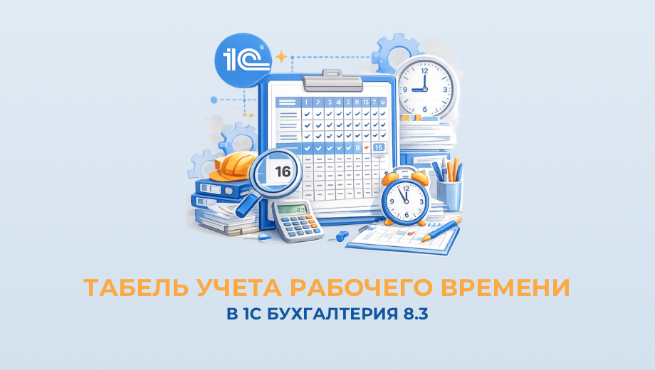 Табель учета рабочего времени в 1С Бухгалтерия 8.3: полная инструкция по созданию и настройке