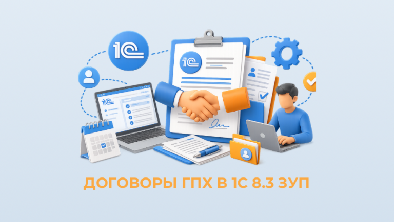 Договор ГПХ в 1С 8.3 ЗУП