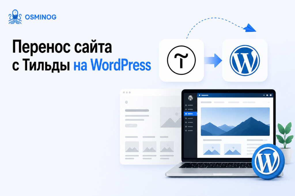 Перенос сайта с Тильды на WordPress: как это сделать и что важно не упустить