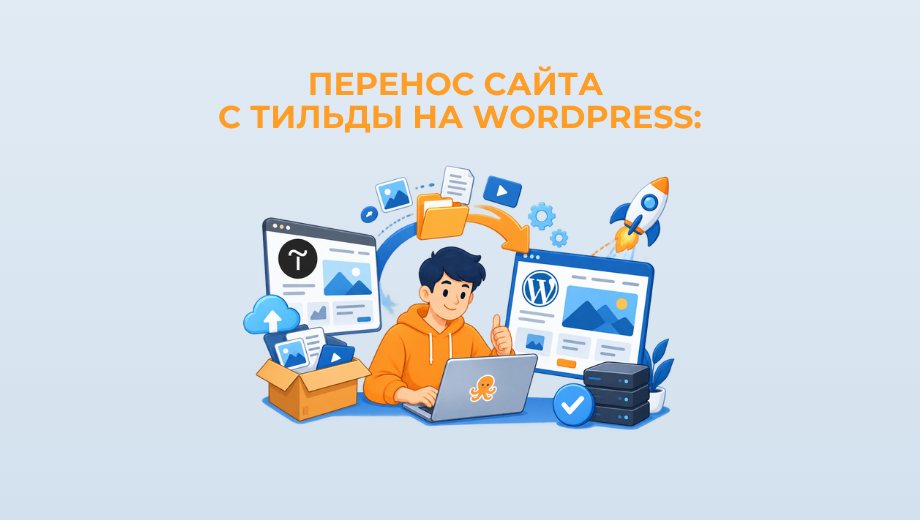 Перенос сайта с Тильды на WordPress: как это сделать и что важно не упустить