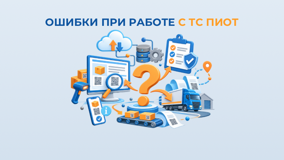 Ошибки при работе с ТС ПИоТ
